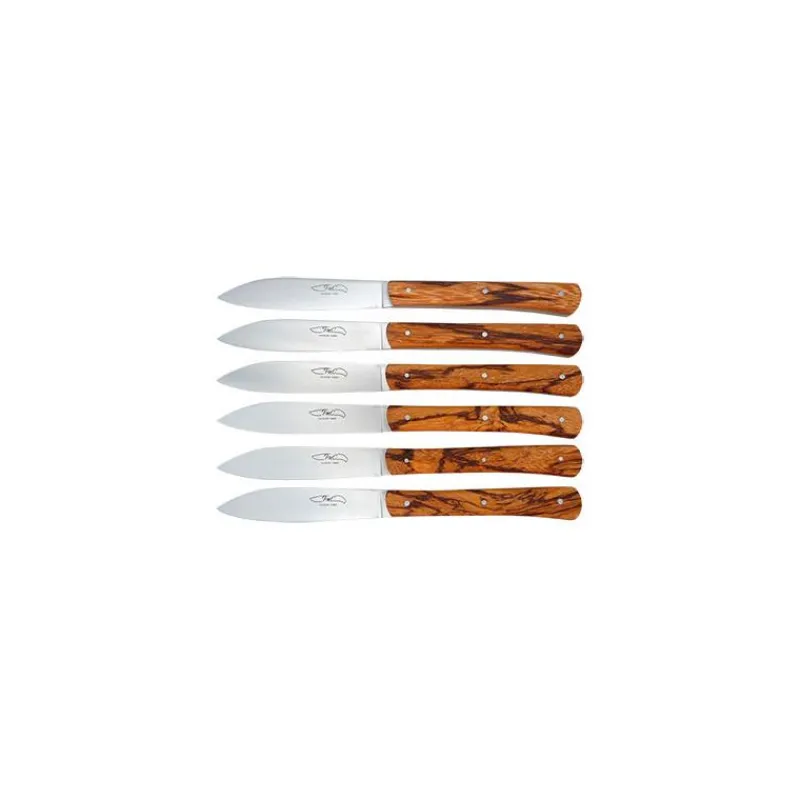 TMC theillol Coffret Couteaux Zen Table - Par 6 * Outillage