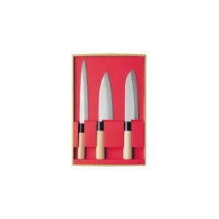 Sekiryu Coffret De Couteaux Santoku Et Deba Et Sashimi * Outillage