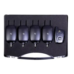 Carp Spirit Coffret Détecteur + Centrale Hd4 Alarm And Receiver Set * Détection