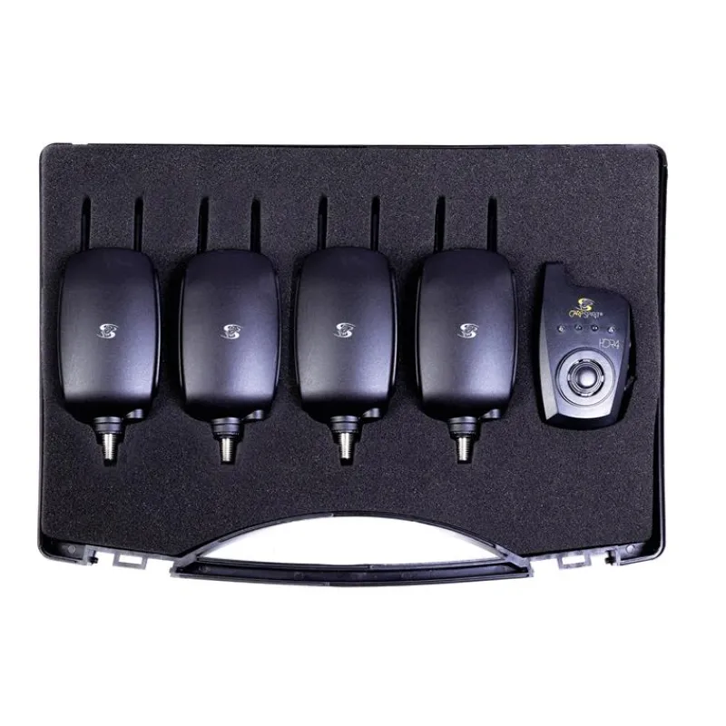 Carp Spirit Coffret Détecteur + Centrale Hd4 Alarm And Receiver Set * Détection