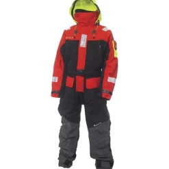 Westin Combinaison W6 Flotation Suit - Noir-Rouge * Vestes De Pêche