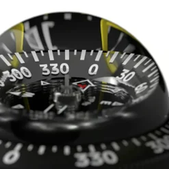 Silva Compas 85 Noir, Montage Plat Plot Avec Mémoire De Cap 360° * Outils De Navigation