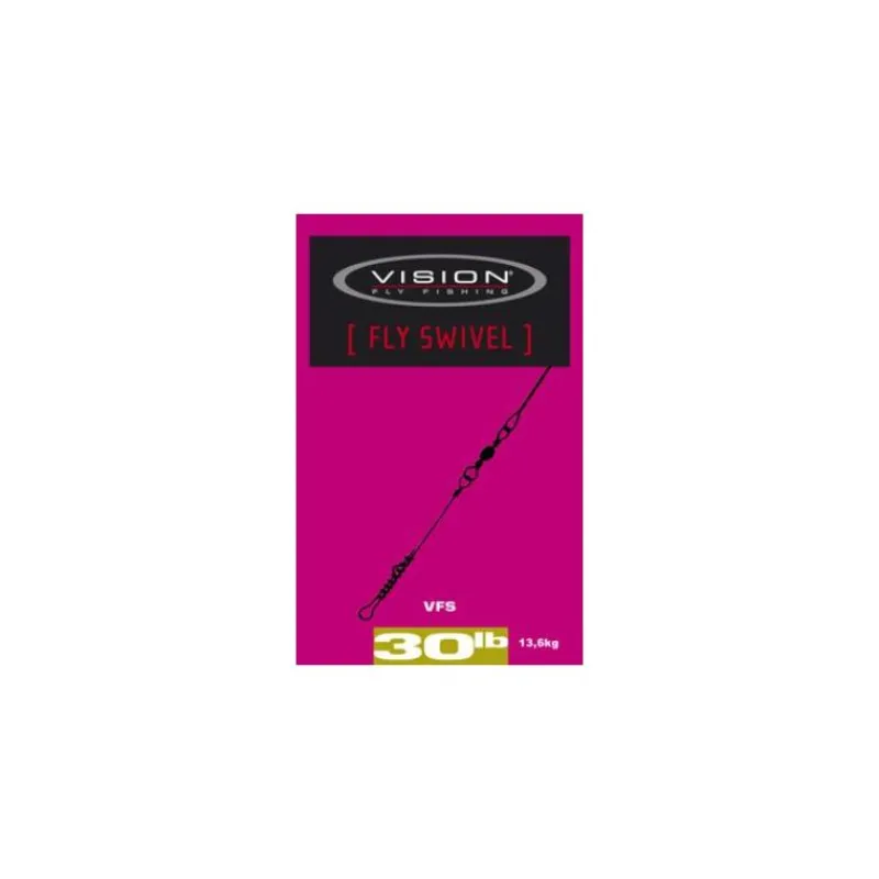 Vision Connecteur Fly Swivel * Soies Mouche - Backing