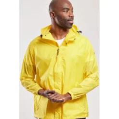 Bermudes Coupe Vent Homme Noroit 2 Impermeable - Jaune * Vestes De Pêche