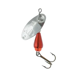 Mepps Cuiller Tournante Xd Platinium Argent Rouge * Leurres Truite