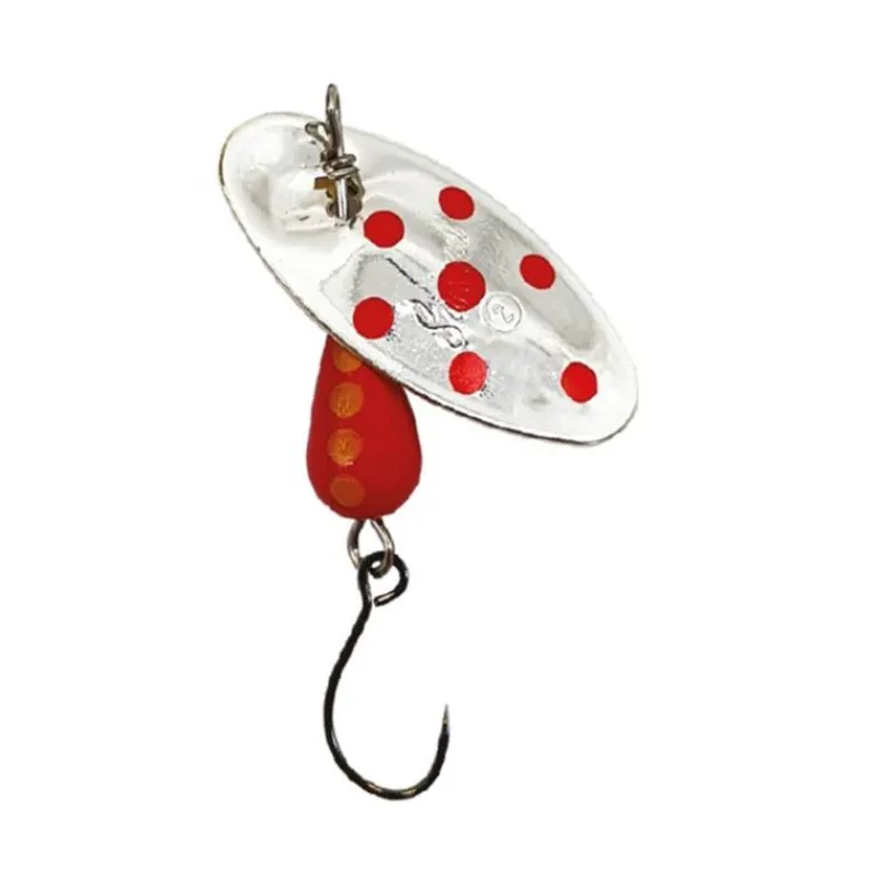 Suissex Cuiller Tournante Cicada Nk Bicolore Argent Pr-R * Leurres Truite