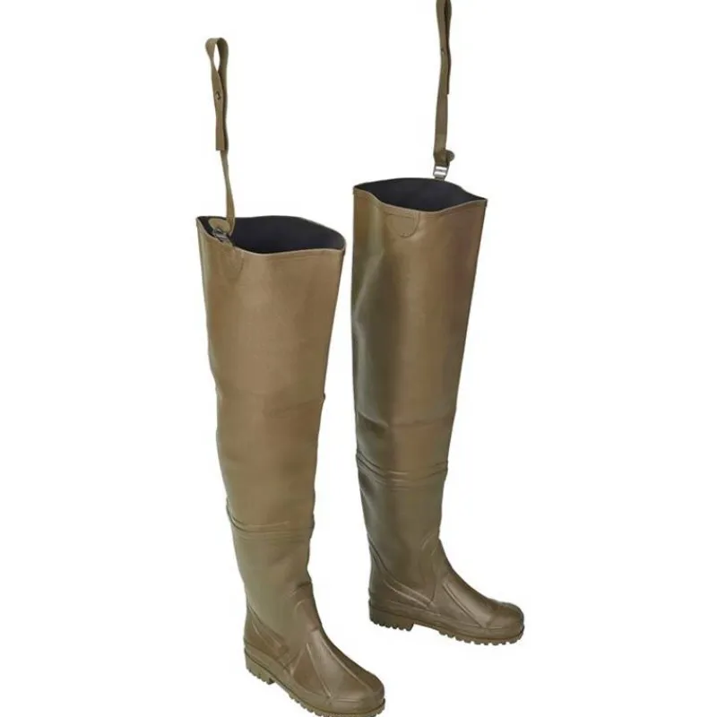 Garbolino Cuissardes Caoutchouc Naturel Doublées Neo/Jersey Crantées * Wading|Wading