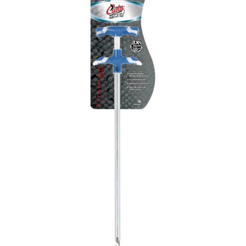 Cuda Degorgeoir Long Alu/Titanium 46 Cm * Accessoires|Outillage