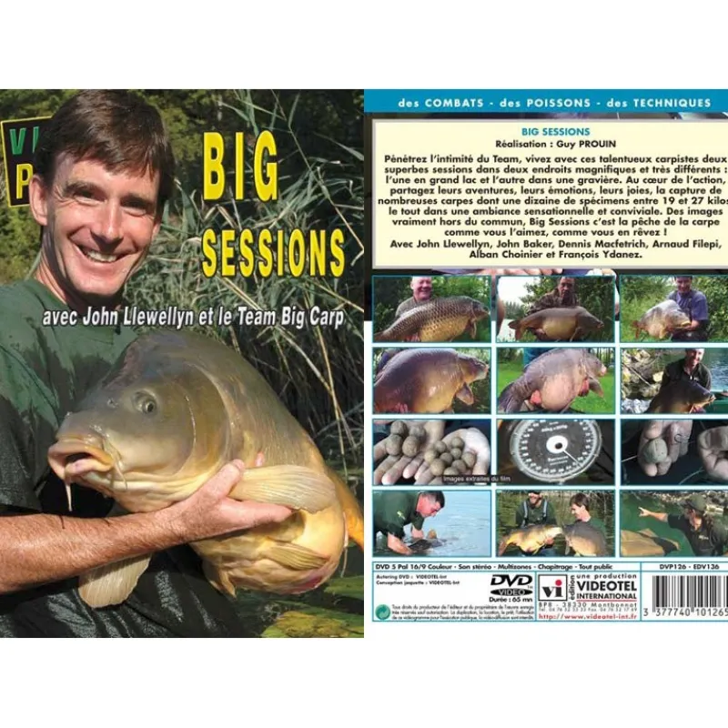 Vidéotel Dvd - Big Sessions Avec John Llewellyn, John Baker, Dennis Macfetrich, Alban Choinier * Cadeaux & Décoration|Cadeaux & Décoration
