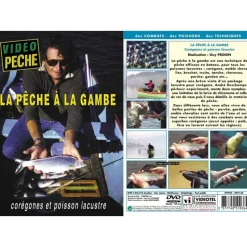 Vidéotel Dvd - La Peche À La Gambe Coregones Et Poisson Lacustre * Spécial Corégone