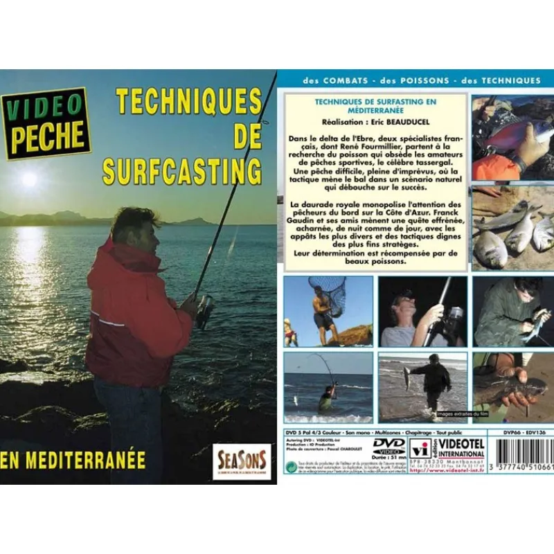 Dvd - Techniques De Surfcasting En Manche