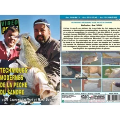 Vidéotel Dvd - Techniques Modernes De La Peche Du Sandre Avec Laurent Jauffret Et Marc Dupuy * Cadeaux & Décoration|Cadeaux & Décoration