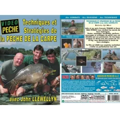Vidéotel Dvd - Tech. & Strat. De La Peche De La Carpe Avec John Llewellyn * Cadeaux & Décoration|Cadeaux & Décoration