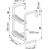 Plastimo Echelle Inox Pour Ponton * Sécurité & Secours