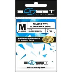 Sunset Emerillon Rolling Rolling With Round Back Snap St-S-9040 * Montage Ligne
