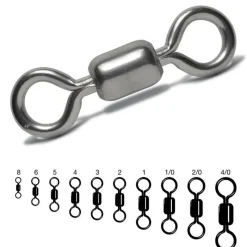 VMC Emerillon Crane Swivel 3126 - Inox - Pack * Montage Ligne|Petit Matériel