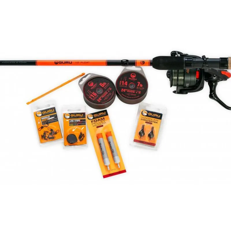 Guru Ensemble Anglaise Float Rod & Reel Combo * Ensembles Coup & Anglaise