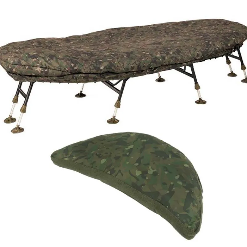 Trakker Ensemble Bedchair + Oreiller Levelite Oval Mf-Hdr * Bivouac