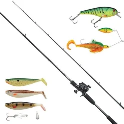 Abu Garcia Ensemble Casting Fast Attack Pro Casting Combo * Ensembles Carnassier