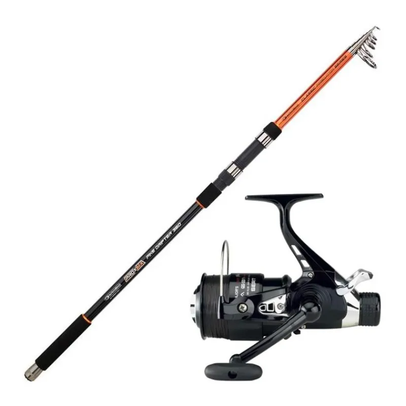 Garbolino Ensemble Proxima Pike Drifter + Moulinet Aka Hrs Fd * Ensembles Carnassier