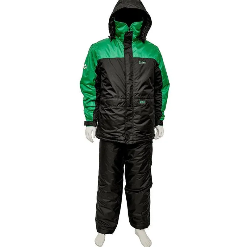 Sensas Ensemble Veste Et Pantalon Homme Montreal - Noir/Vert * Vestes De Pêche
