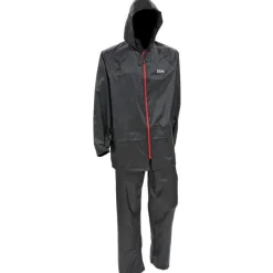 DAM Ensemble Veste Et Pantalon Homme Impermeable Portec Rainsuit - Noir * Vestes De Pêche