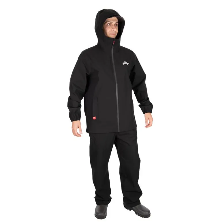 Ensemble Veste Et Salopette Homme Fox Rage Ragewear Rainsuit - Noir