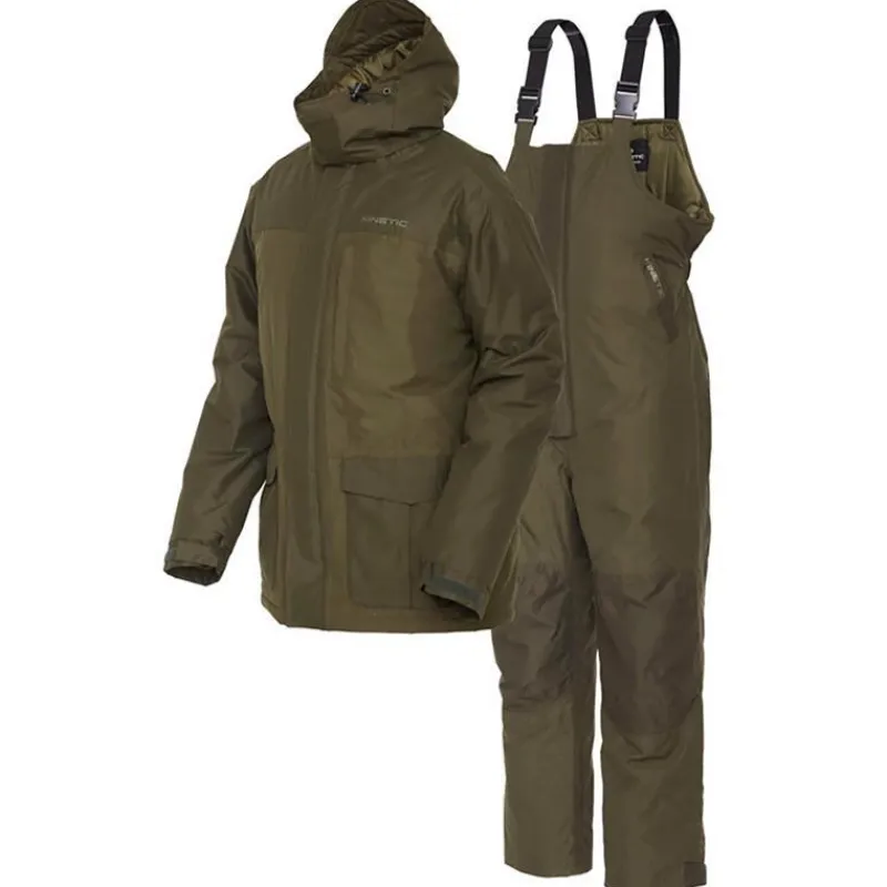 Kinetic Ensemble Veste Et Salopette Homme X-Shade Winter Suit - Ivy Green * Vestes De Pêche