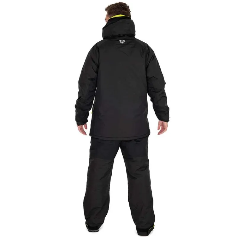 Fox Matrix Ensemble Veste Et Salopette Homme Therma Foil Winter Suit - Noir * Vestes De Pêche