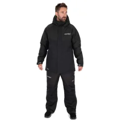 Fox Matrix Ensemble Veste Et Salopette Homme Therma Foil Winter Suit - Noir * Vestes De Pêche