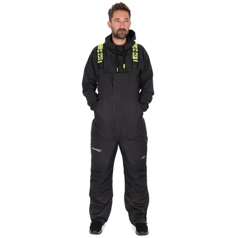 Fox Matrix Ensemble Veste Et Salopette Homme Therma Foil Winter Suit - Noir * Vestes De Pêche