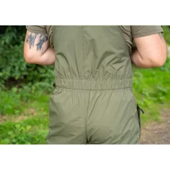 Korum Ensemble Veste Et Salopette Homme Superseal Waterproof - Kaki * Vestes De Pêche