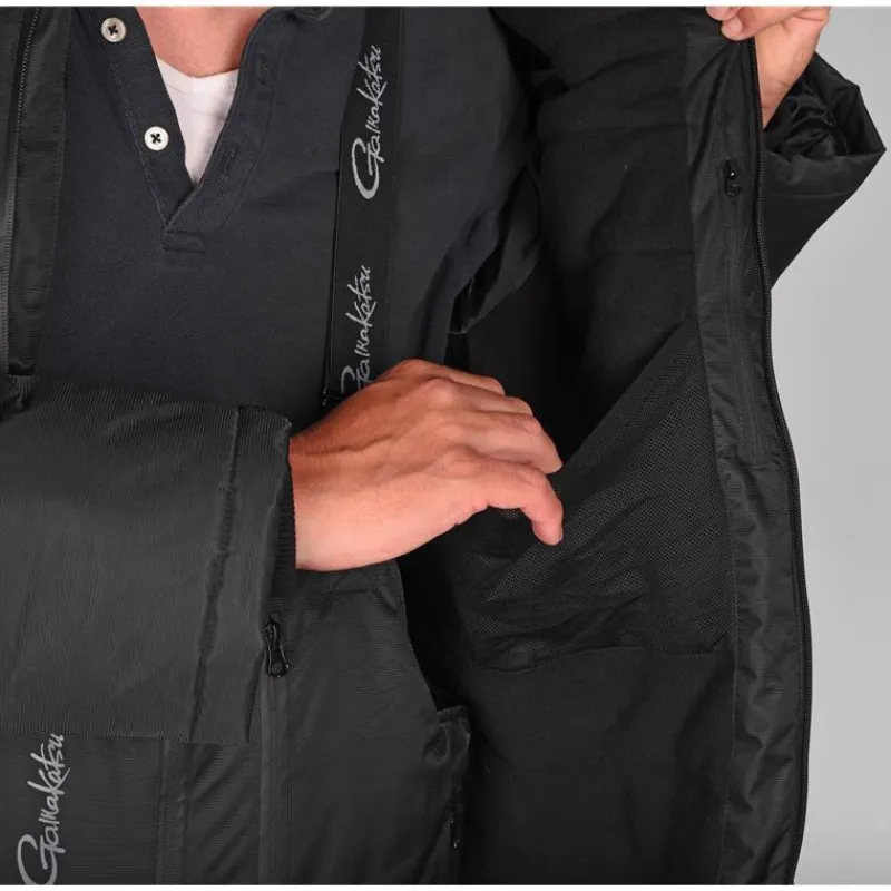 Gamakatsu Ensemble Veste Et Salopette Homme G-Thermo Pro T140 - Noir * Vestes De Pêche