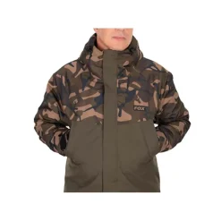 Fox Ensemble Veste Et Salopette Homme Khaki / Camo Wintersuit * Vestes De Pêche