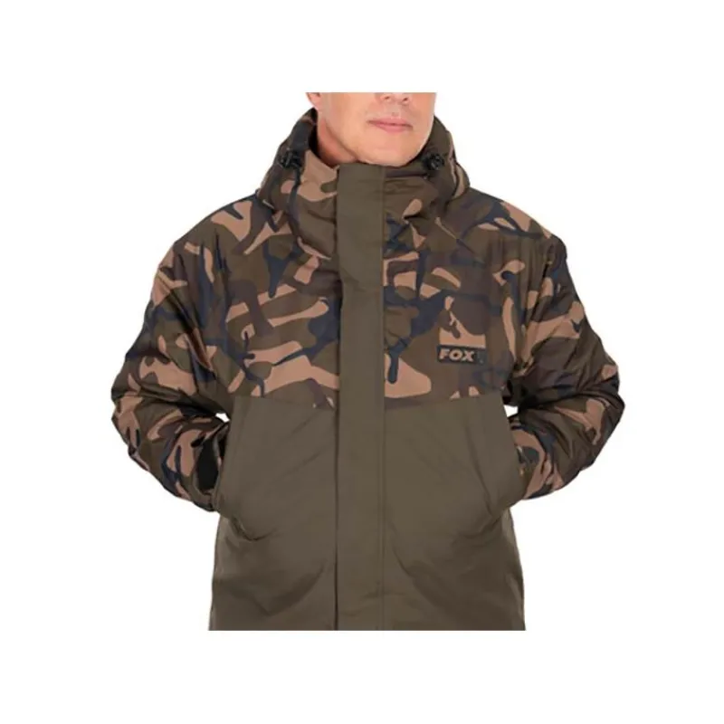 Fox Ensemble Veste Et Salopette Homme Khaki / Camo Wintersuit * Vestes De Pêche