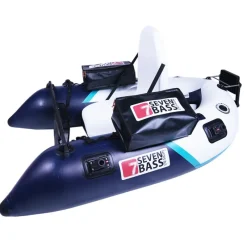 Seven Bass Float Tube Brigad Navy-White * Float Tube & Accessoires|Float Tubes & Accessoires