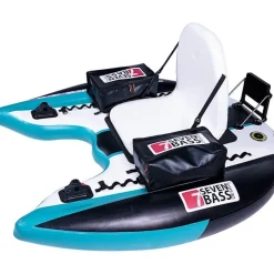 Seven Bass Float Tube Flatform Junior Seafoam-Black * Float Tube & Accessoires|Float Tubes & Accessoires