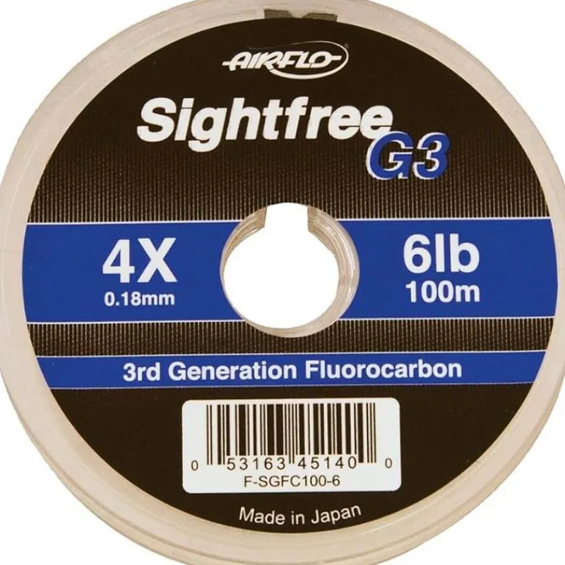 Airflo Fluorocarbone Sightfree G3 Fluoro Tippet - 100M * Fils Mouche