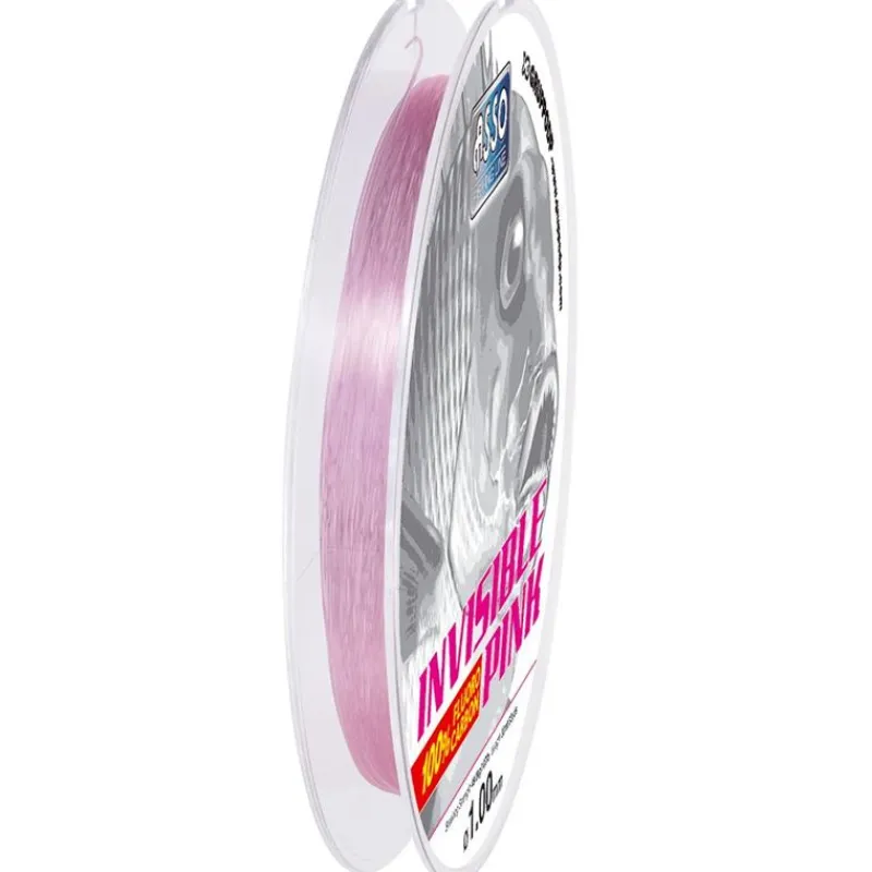 Asso Fluorocarbone Invisible Pink - 30M * Tresses - Fils - Bdl Mer