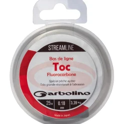 Garbolino Fluorocarbone Streamline Fluoro Bl Mono - 25M * Fils Truite