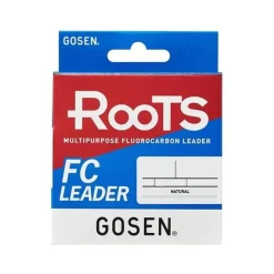 Gosen Fluorocarbone Roots Fcleader - 50M * Tresses - Fils - Bdl Mer