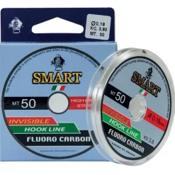 Maver Fluorocarbone Smart Fluorocarbon Stiff - 50M * Fils - Tresses Coup & Anglaise