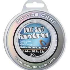 Savage Gear Fluorocarbone Soft Fluoro Carbon * Fils - Tresses - Bdl Carnassier