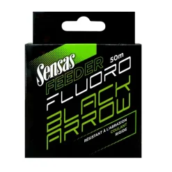 Sensas Fluorocarbone Fluorocarbon Black Arrow - 50M * Fils - Tresses Coup & Anglaise