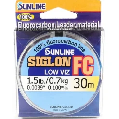 Sunline Fluorocarbone Siglon Fc - 30M * Fils - Tresses - Bdl Carnassier