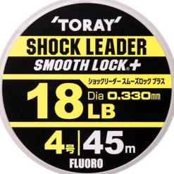 Toray Fluorocarbone Smooth Lock + - 45M * Tresses - Fils - Bdl Mer