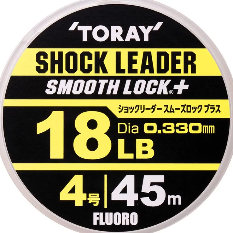 Toray Fluorocarbone Smooth Lock + - 45M * Tresses - Fils - Bdl Mer