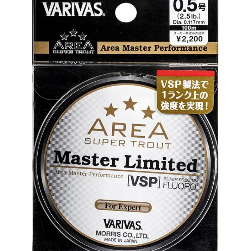 Varivas Fluorocarbone Area Master Limited Fluoro - 100M * Fils Truite
