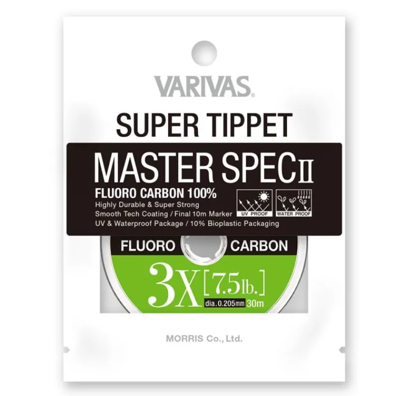 Varivas Fluorocarbone Super Tippet Master Spec ⅱ - 30M * Fils Mouche|Fils Truite