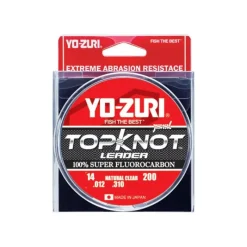 Yo-Zuri Fluorocarbone Topknot-Leader - 27M * Tresses - Fils - Bdl Mer
